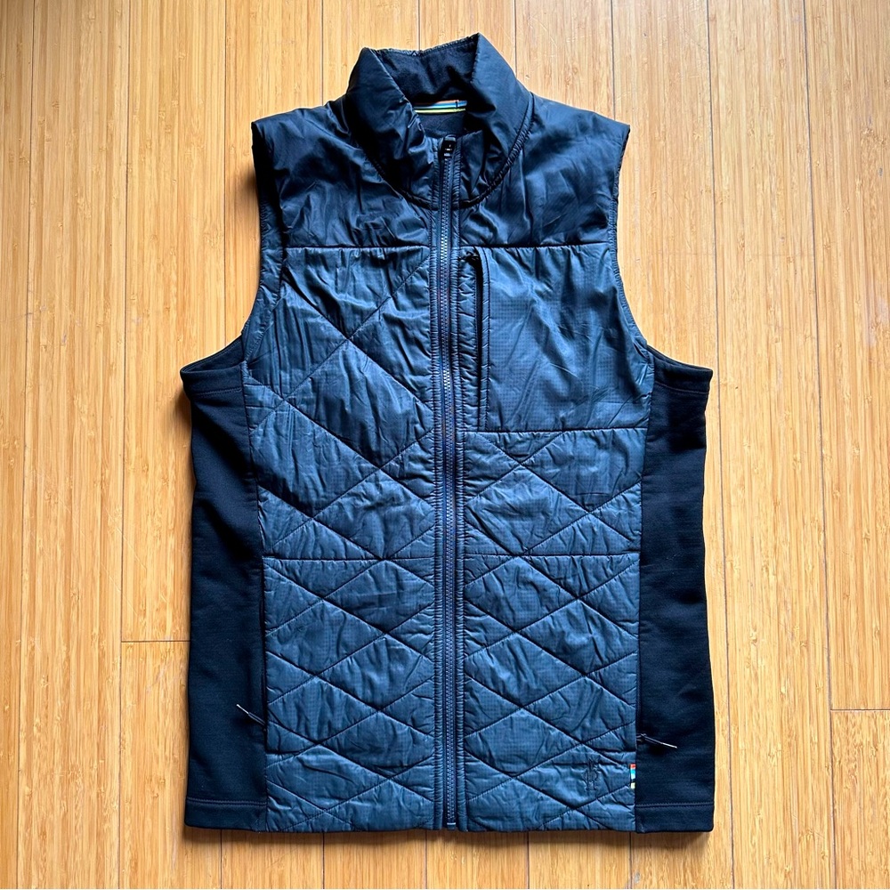 Men’s Smartwool Smartloft Merino Wool Vest. Black. Size Small.